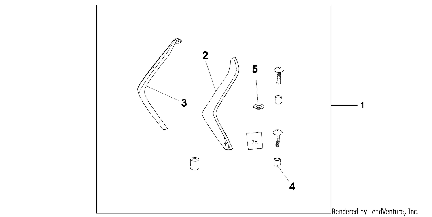 LEG DEFLECTOR SET