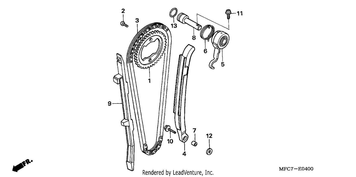 CAM CHAIN/TENSIONER