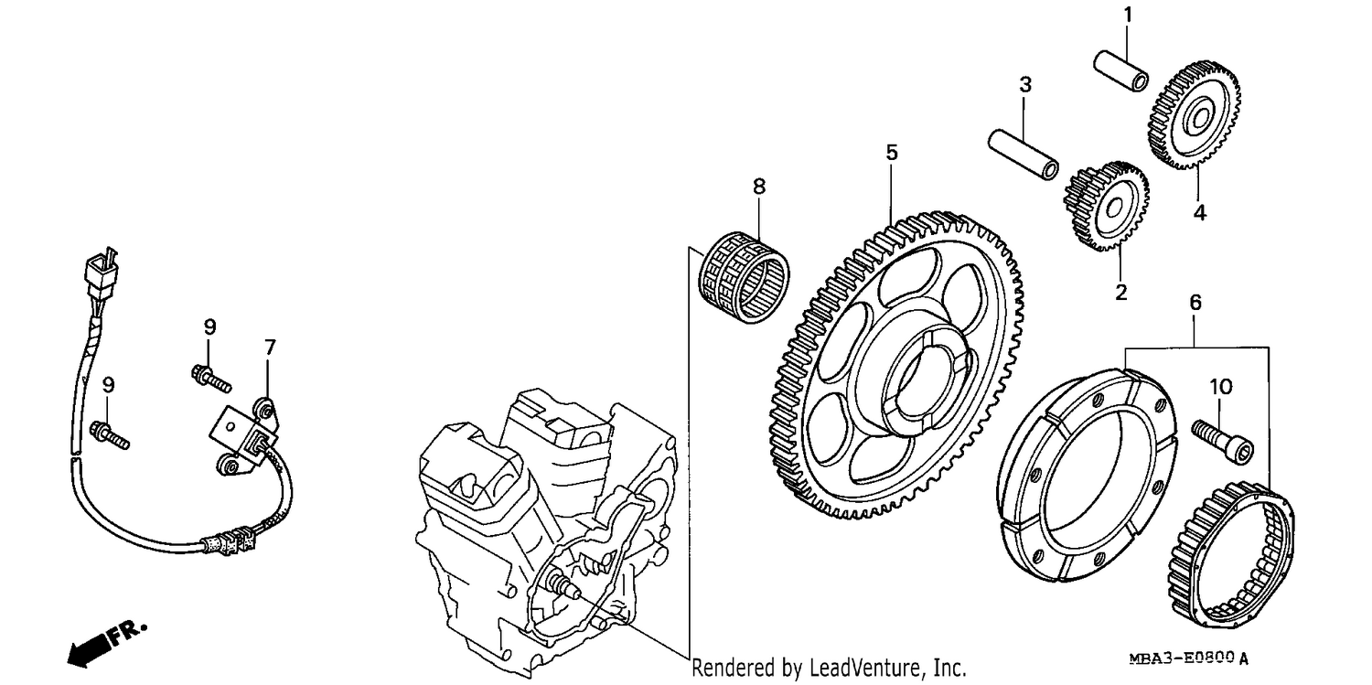 PULSE GENERATOR/ STARTING CLUTCH