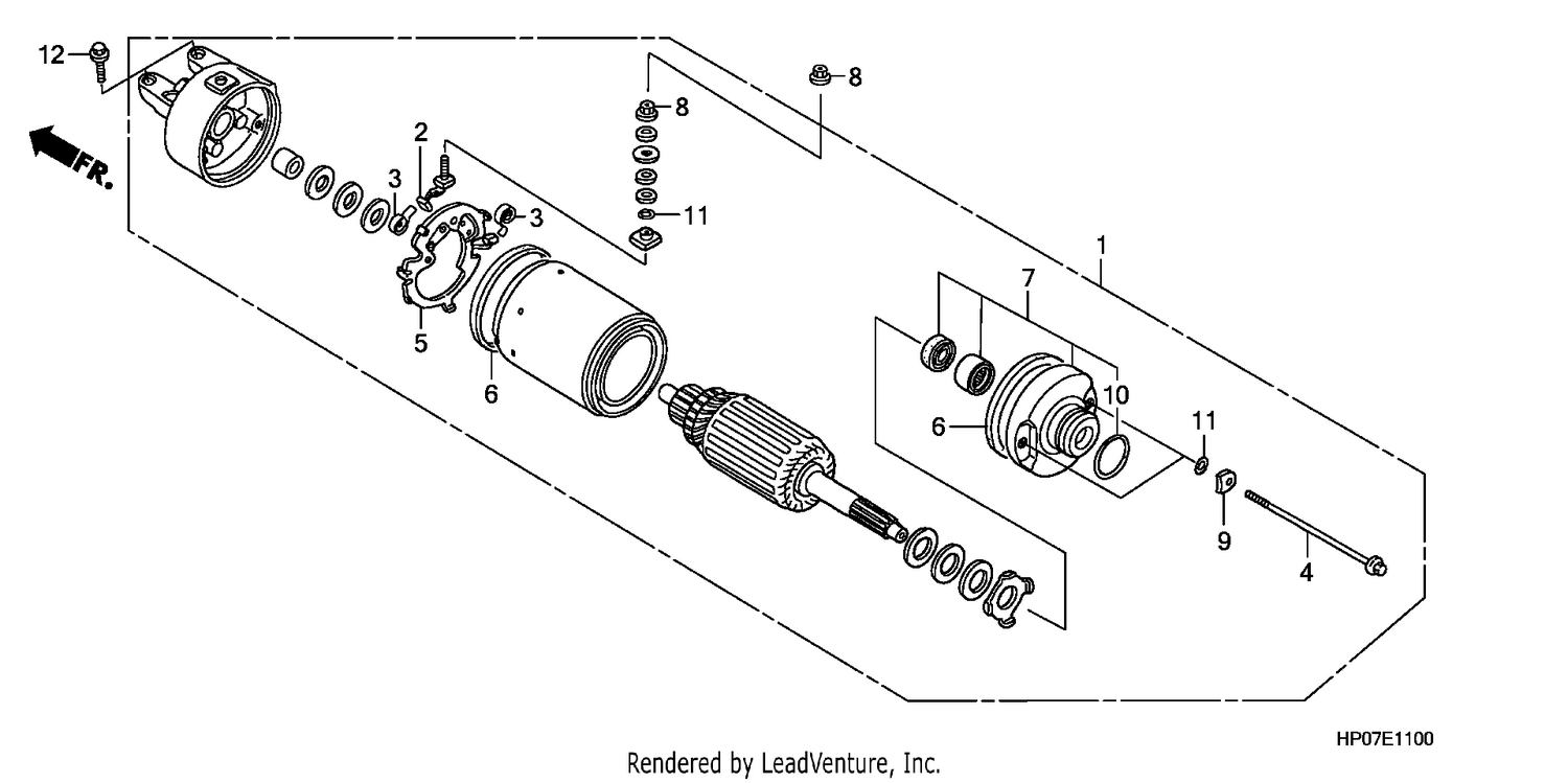 STARTING MOTOR