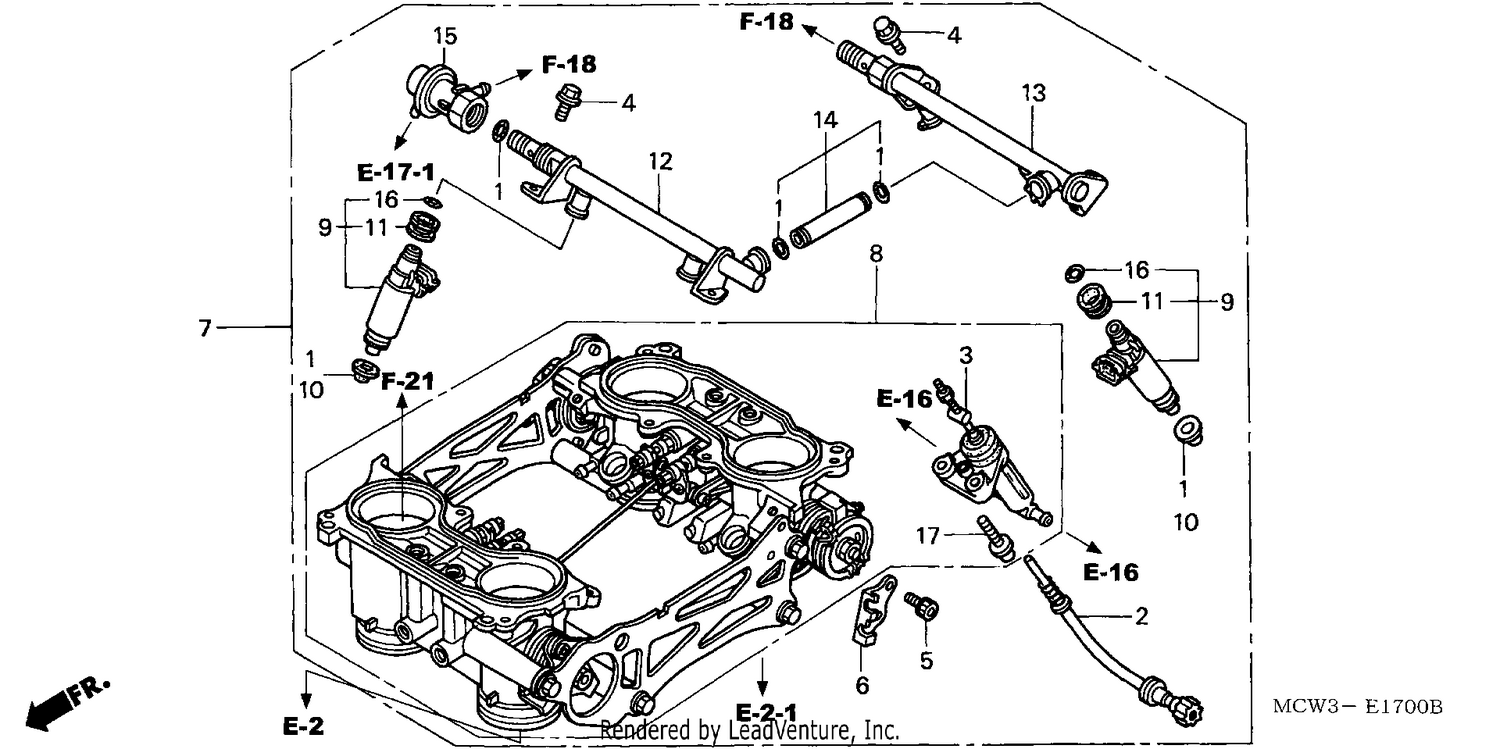 THROTTLE BODY (ASSY.)