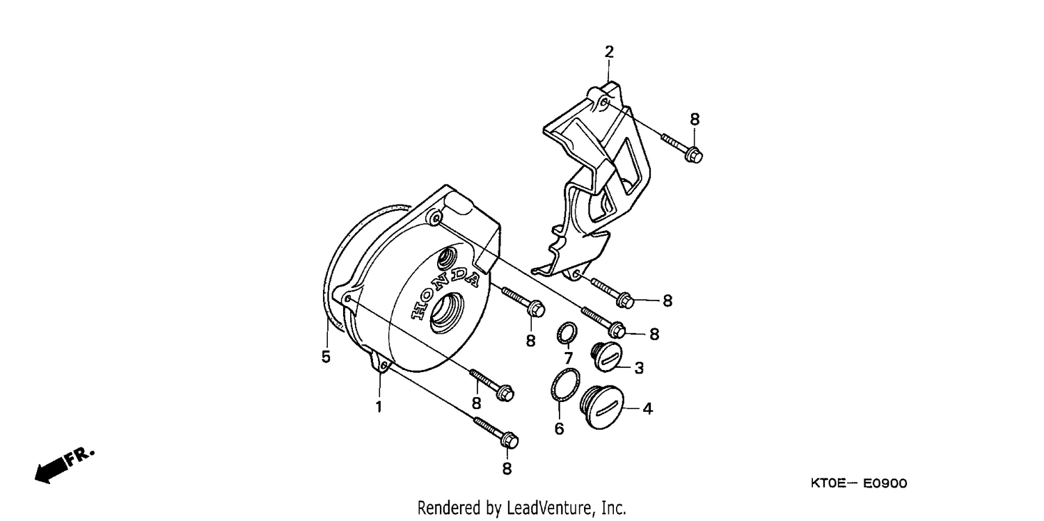 LEFT CRANKCASE COVER