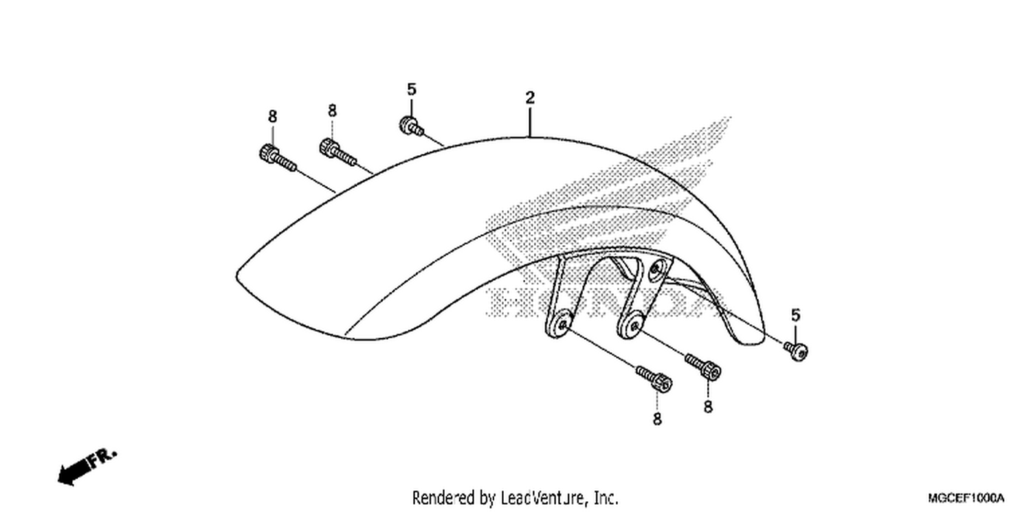  FRONT FENDER