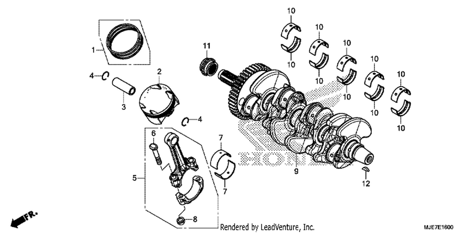  CRANKSHAFT/PISTON
