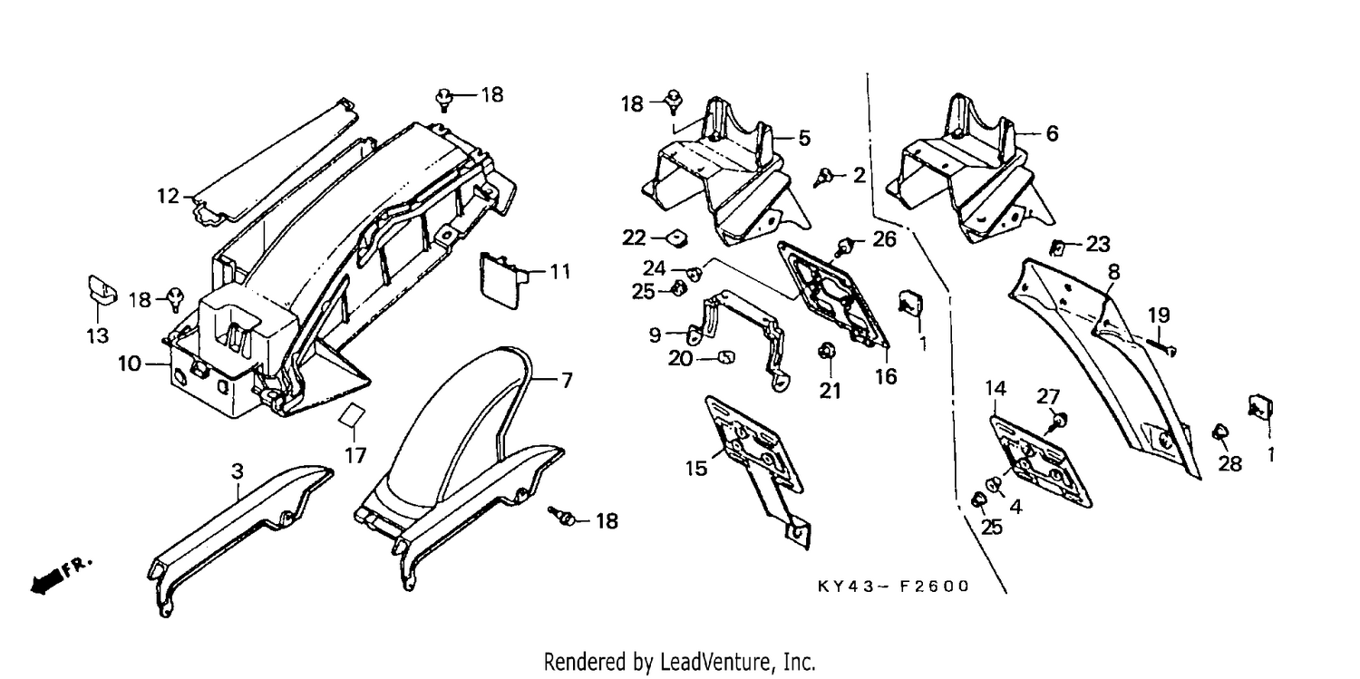 REAR FENDER