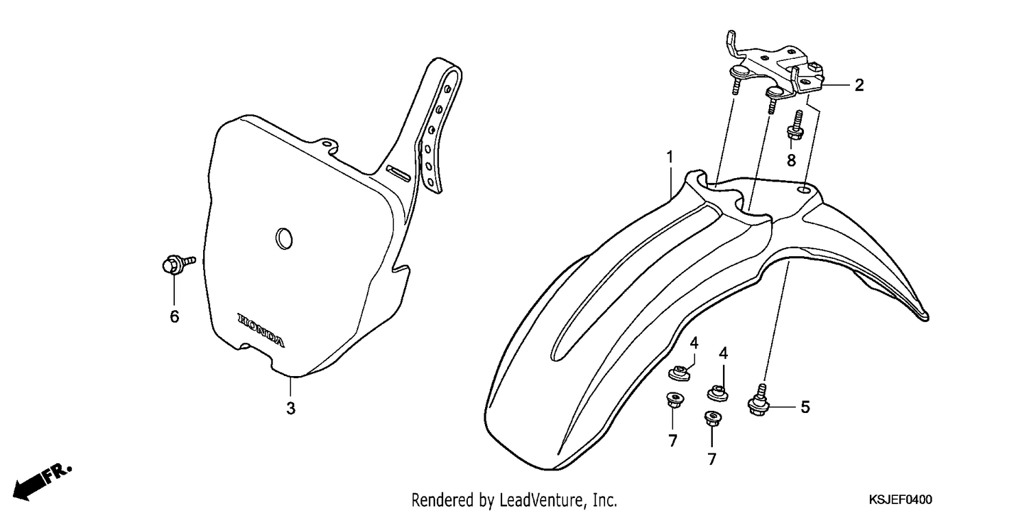FRONT FENDER