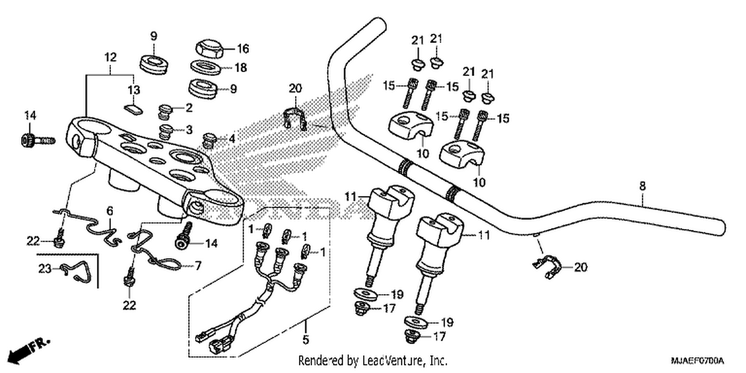  HANDLE PI PE (VT750CS/ C)