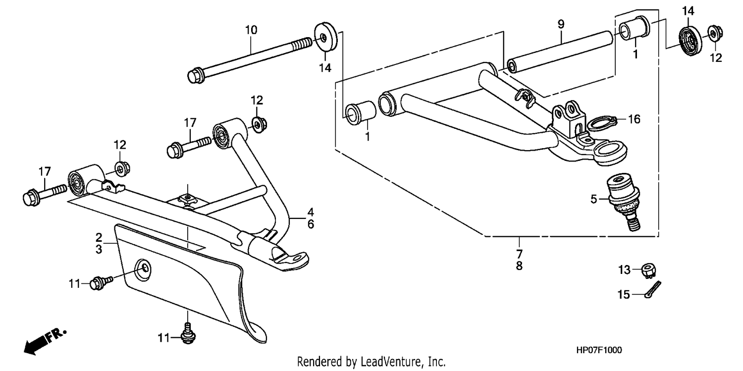 FRONT ARM
