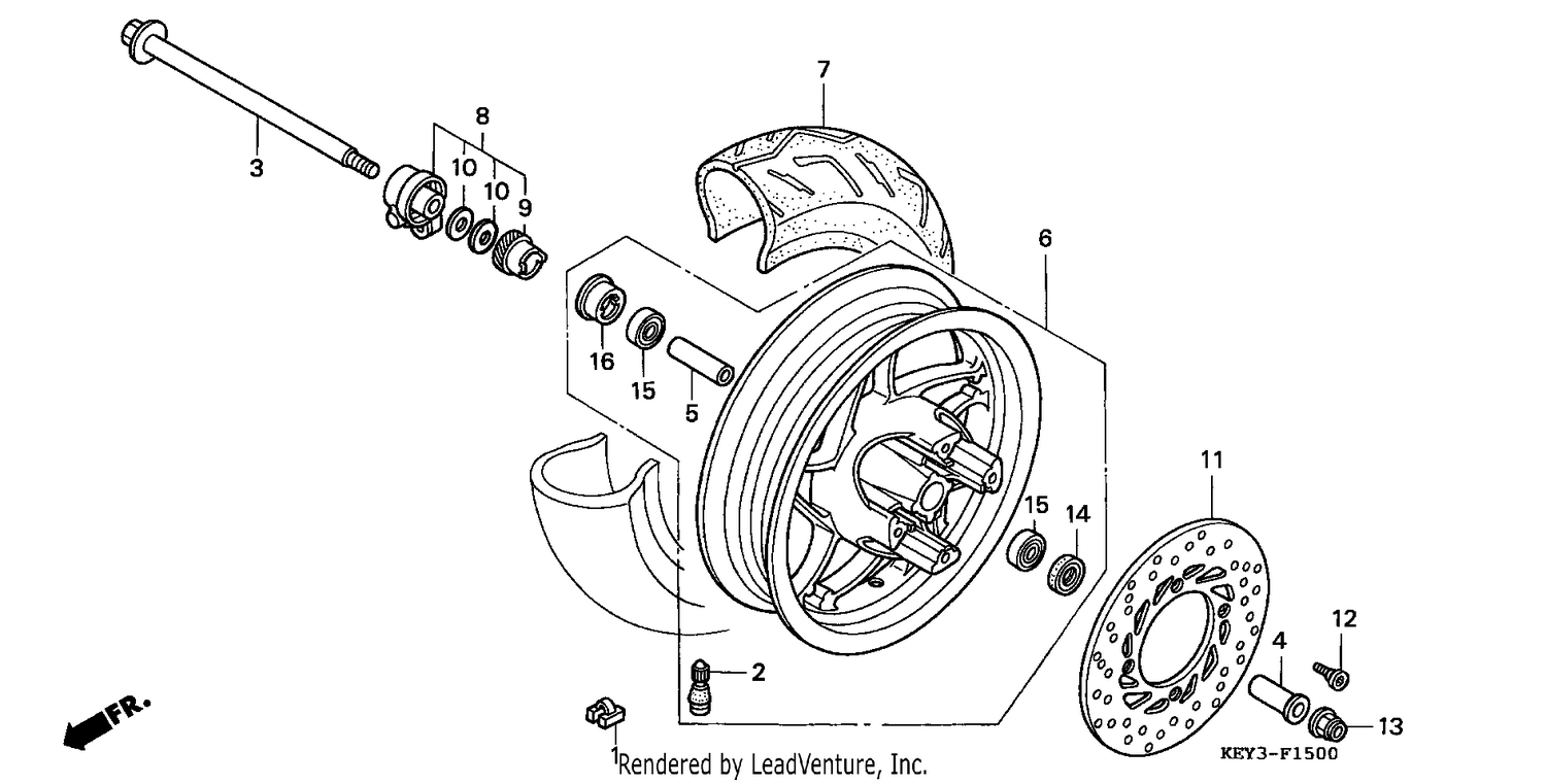 FRONT WHEEL