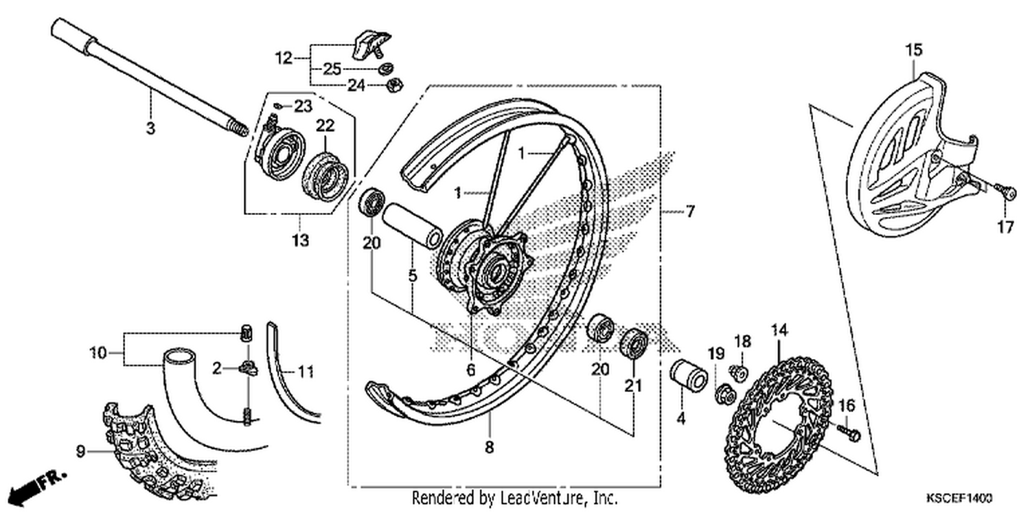  FRONT WHEEL