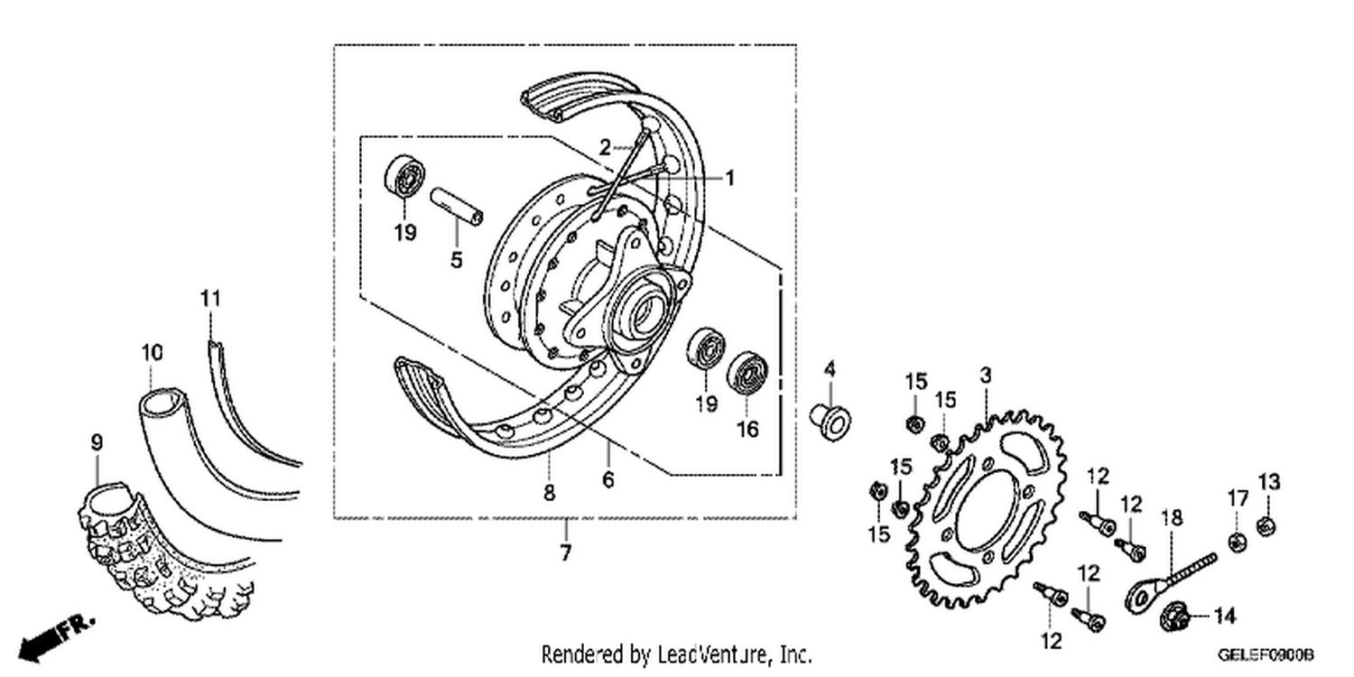  REAR WHEEL