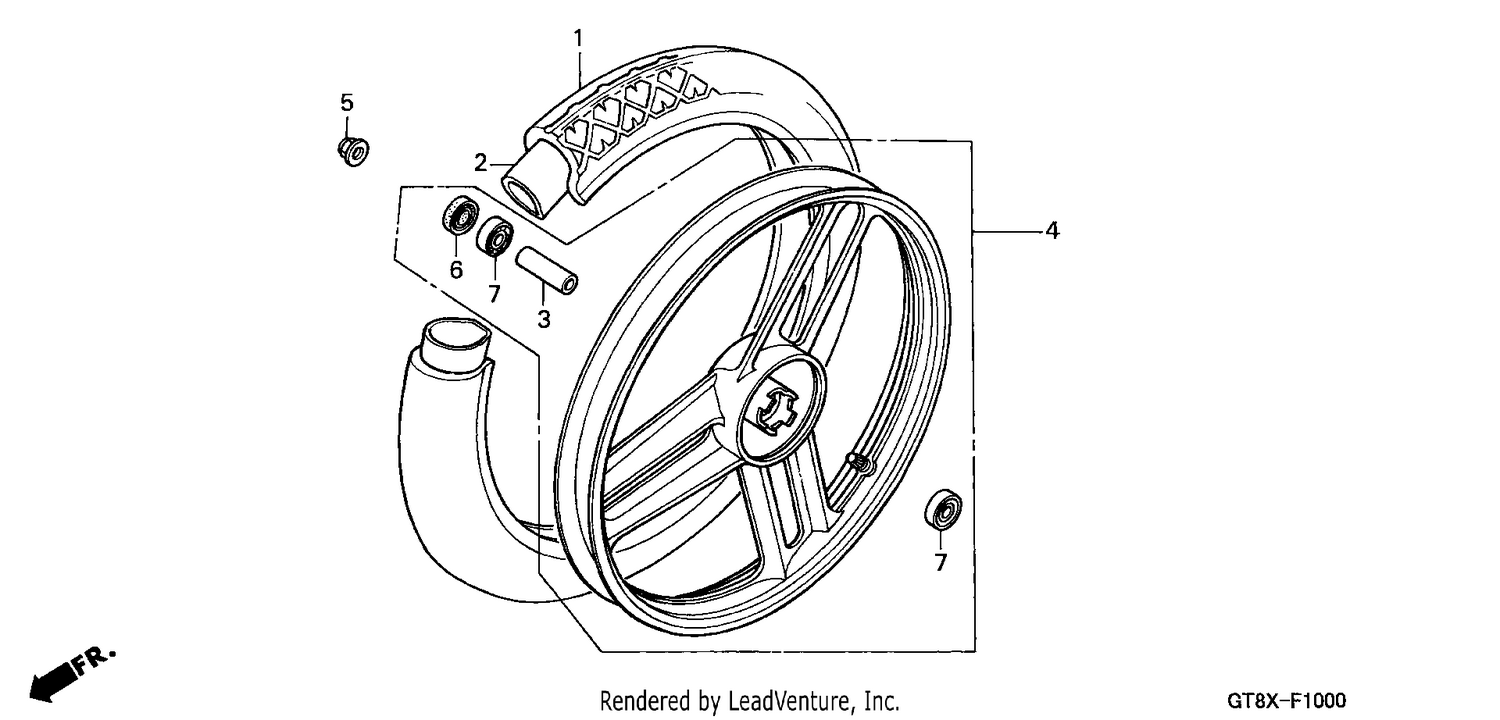 FRONT WHEEL