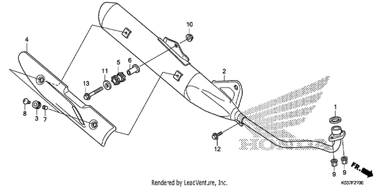  EXHAUST MUFFLER