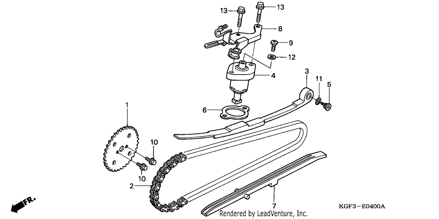 CAM CHAIN/TENSIONER