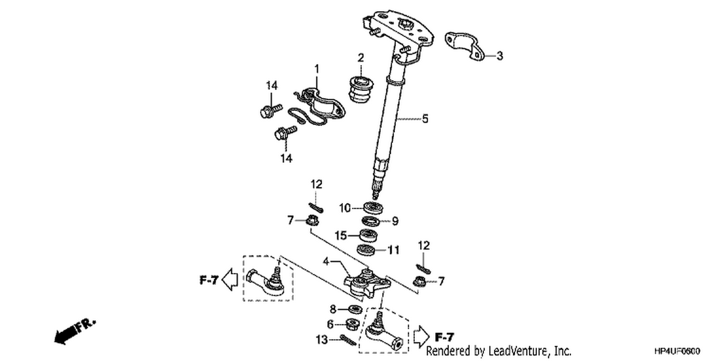  STEERING SHAFT (STD)