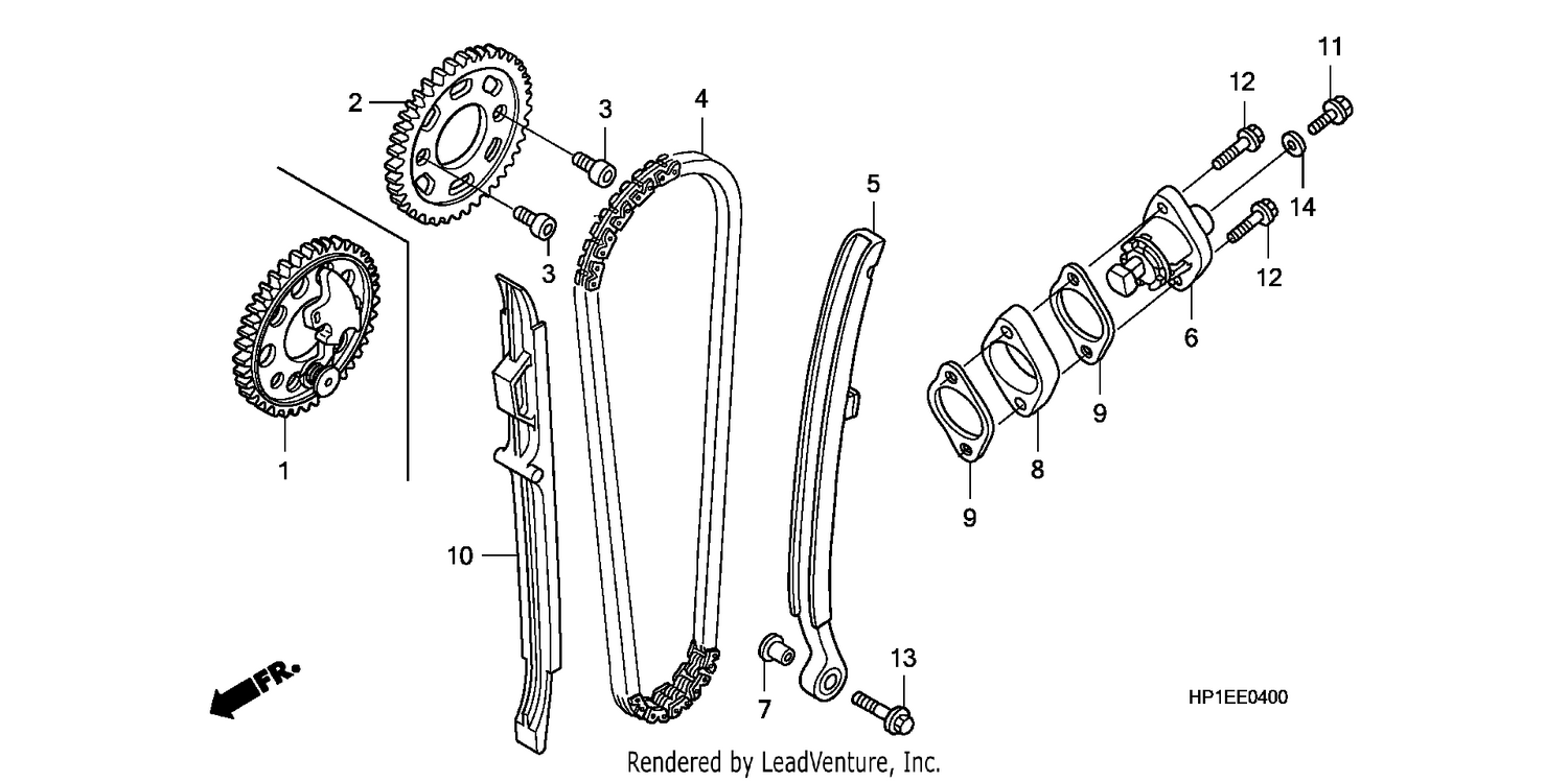 CAM CHAIN/TENSIONER