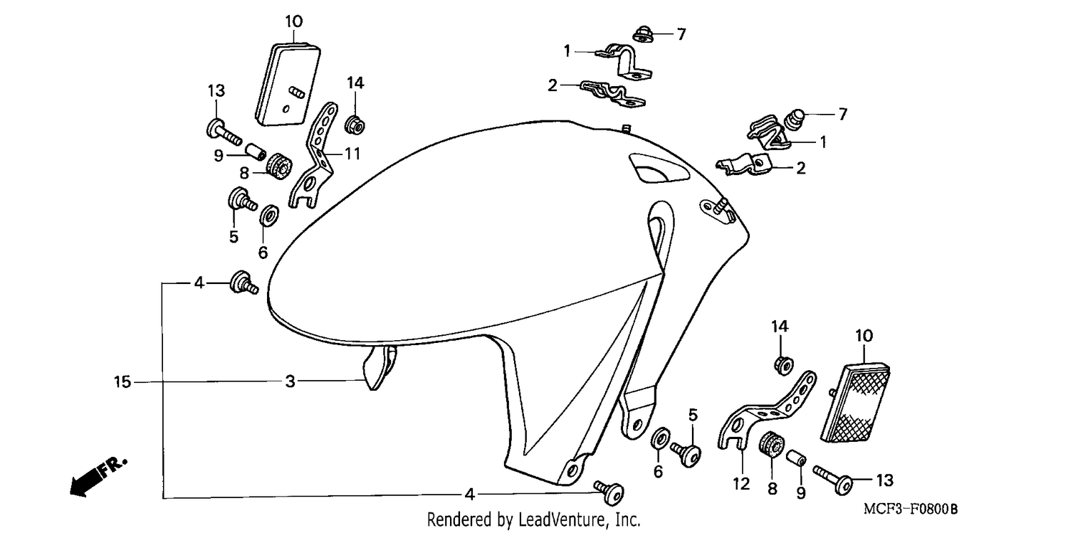 FRONT FENDER