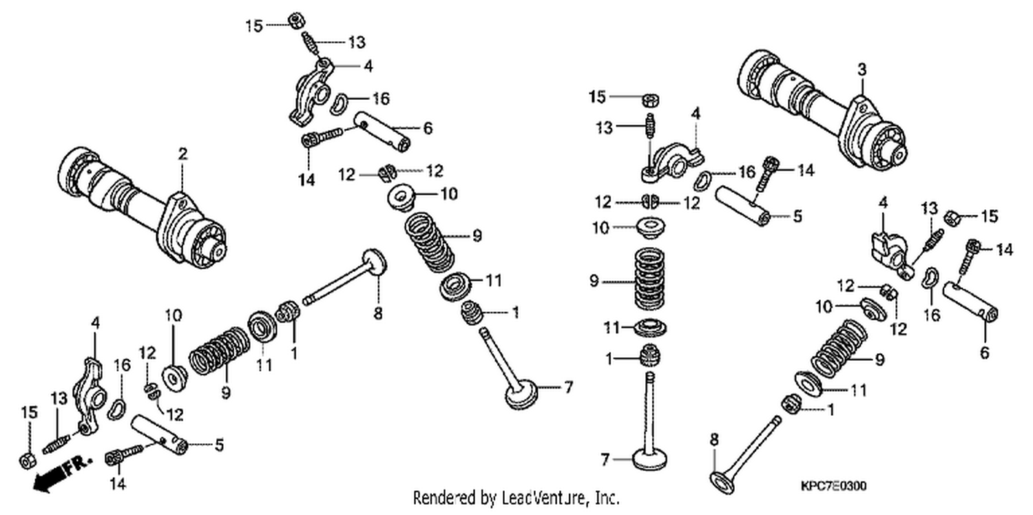  CAMSHAFT/VALVE