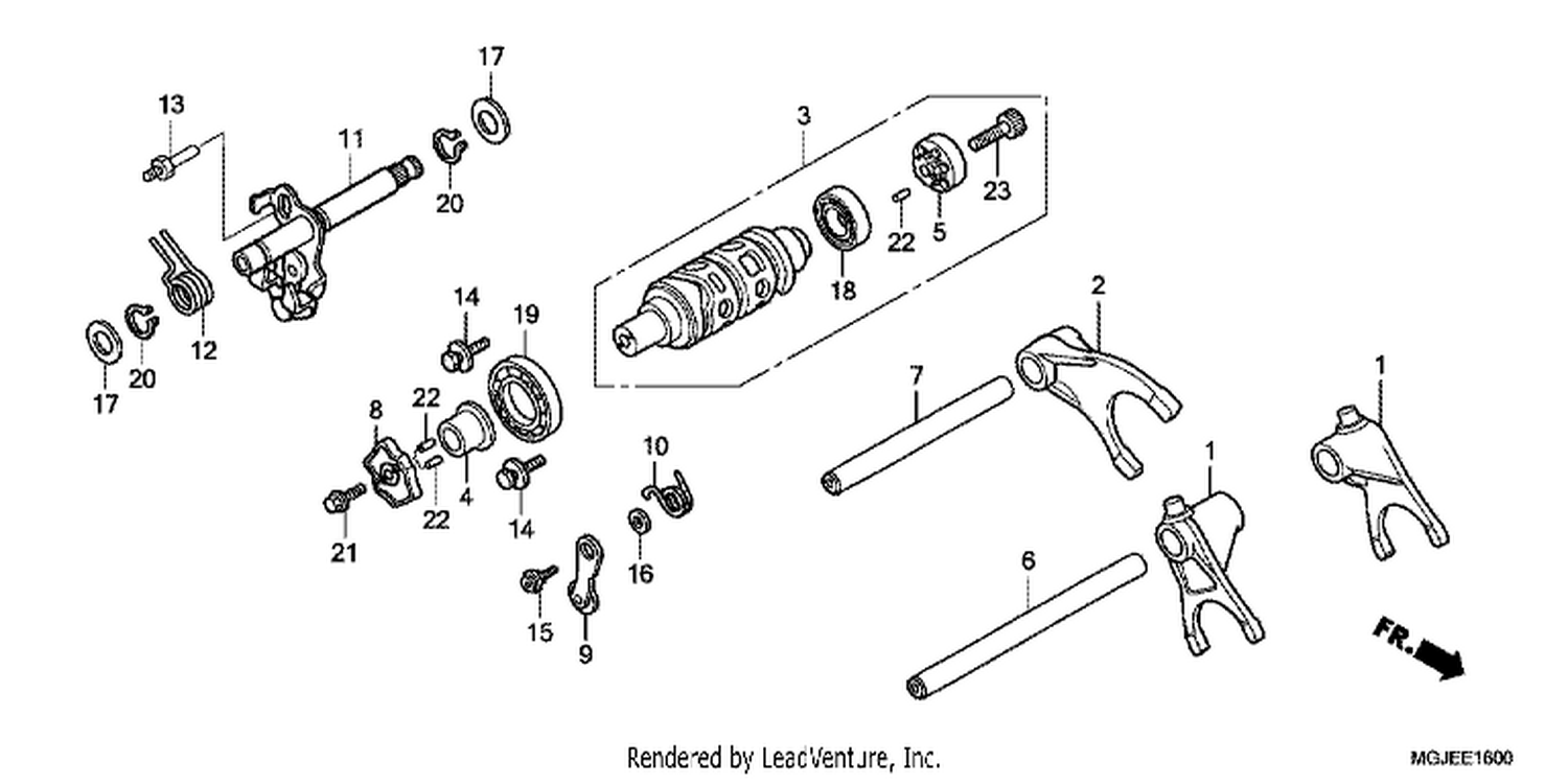  GEARSHIFT DRUM
