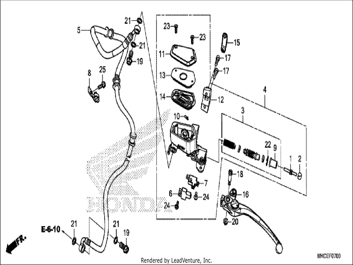  CLUTCH MASTER CYLINDER