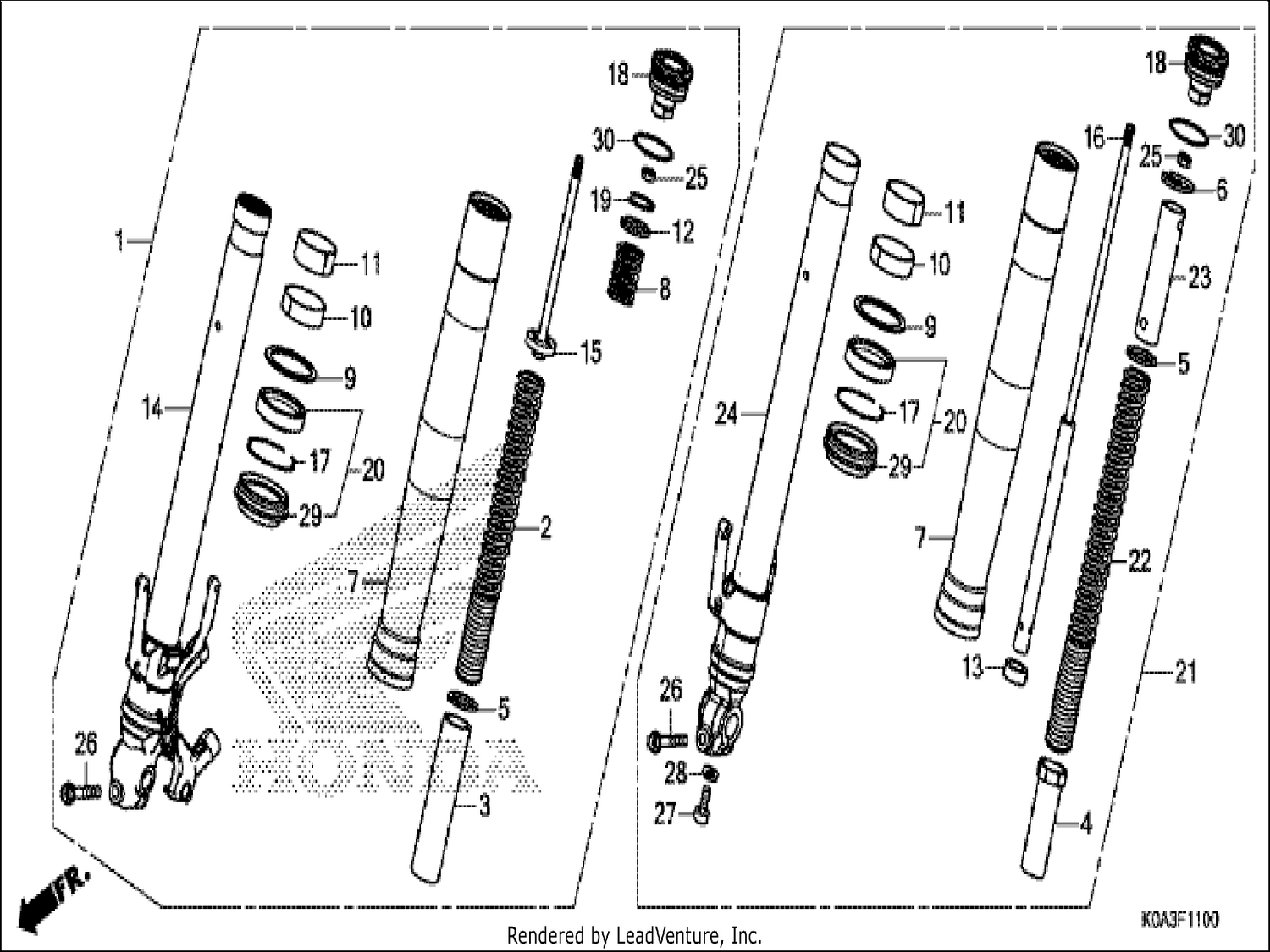  FRONT FORK