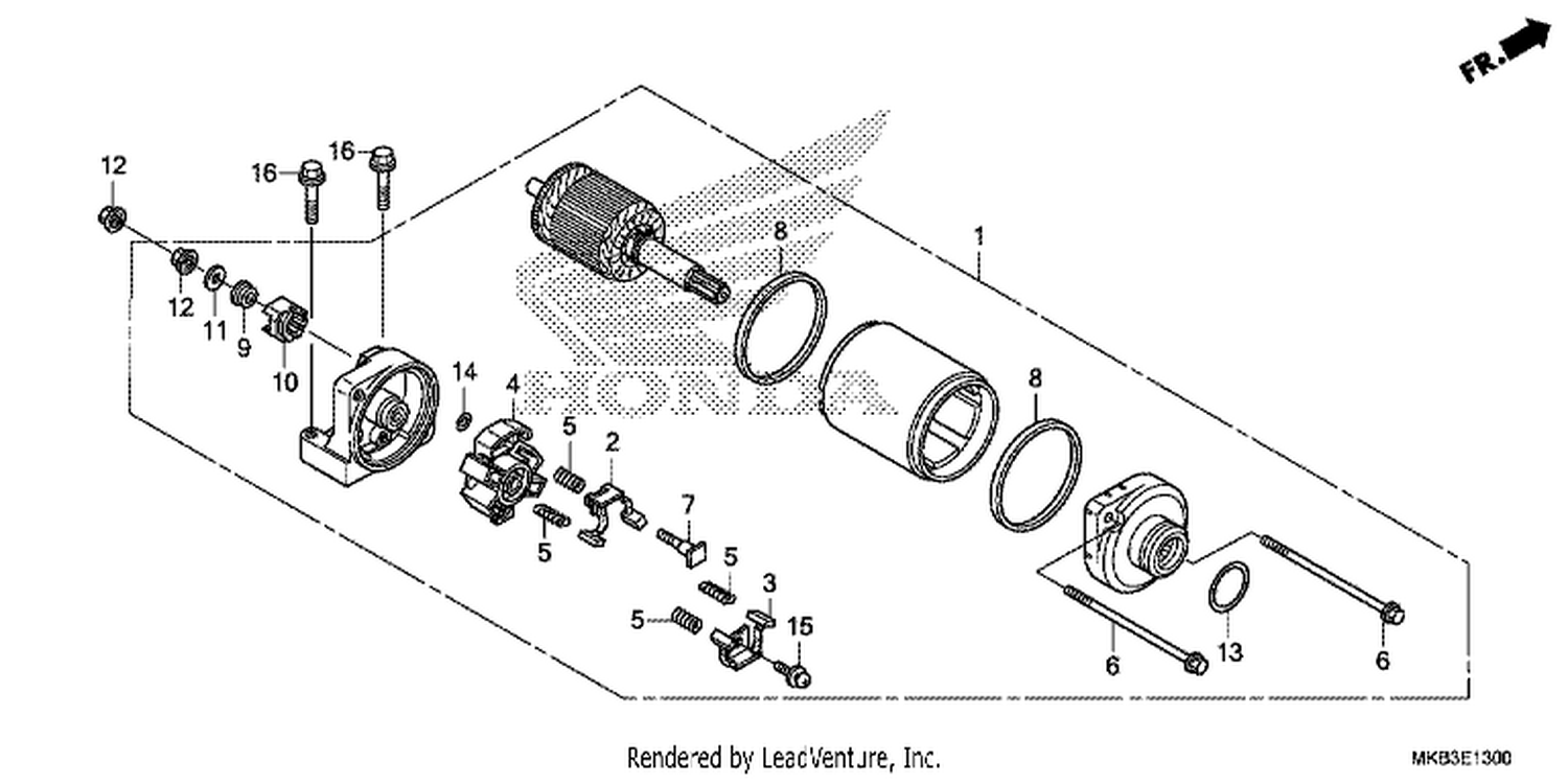  STARTER MOTOR