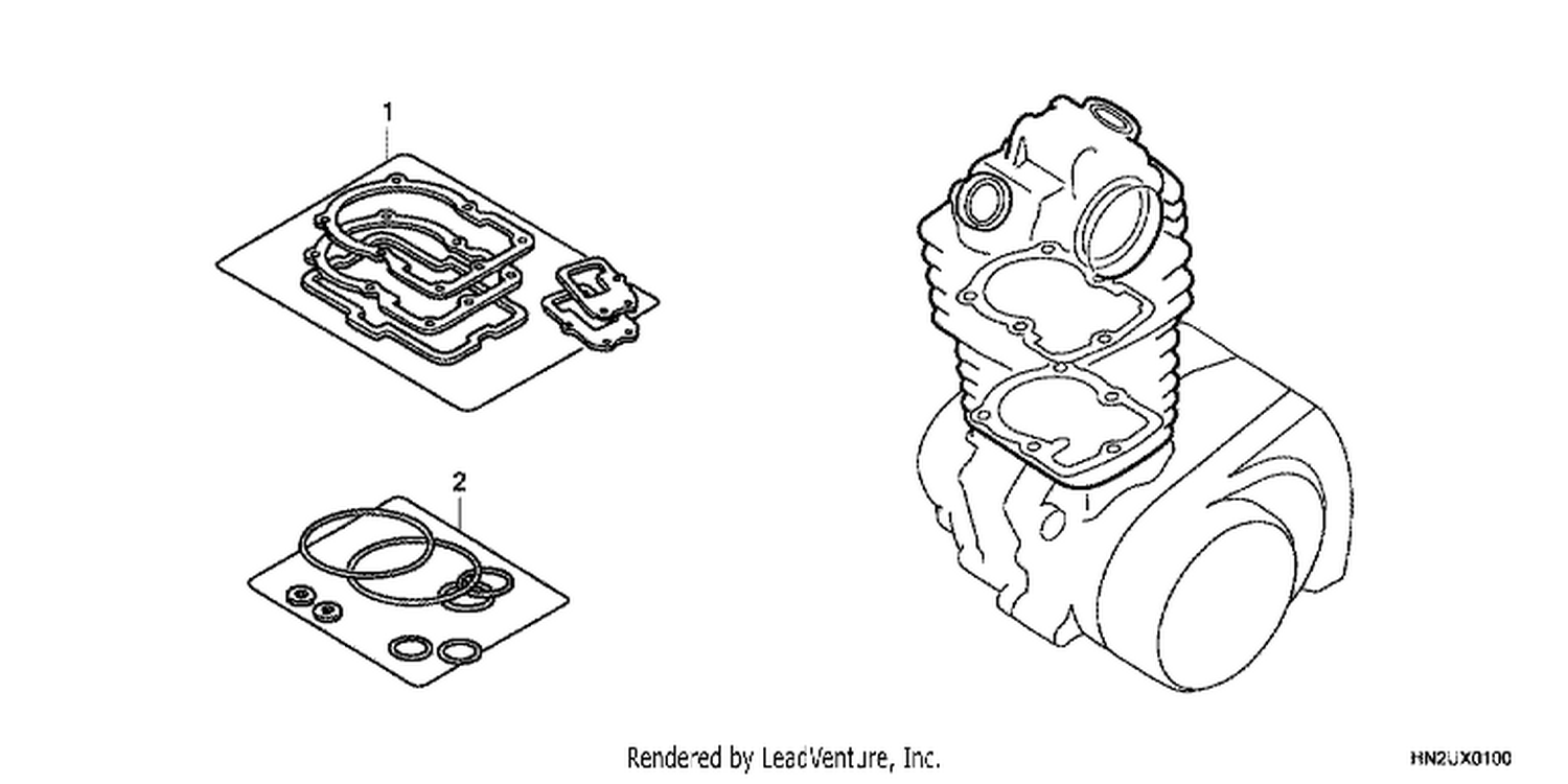  10 CYLINDER HEAD (REAR)