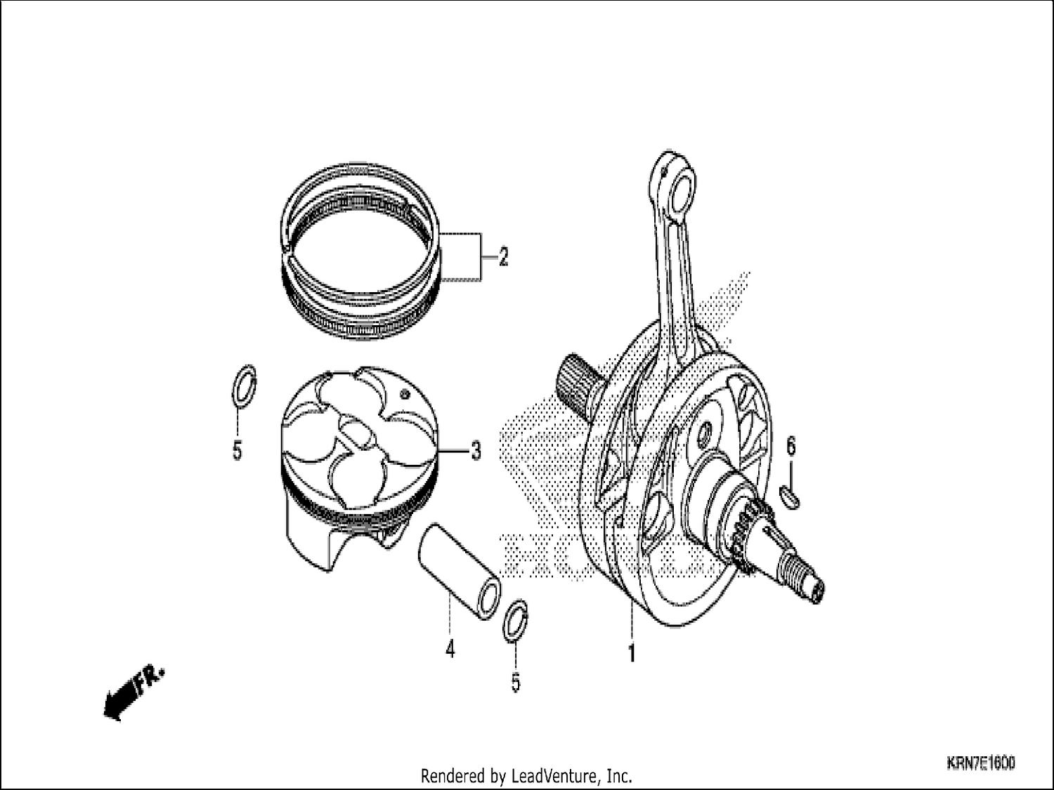  CRANKSHAFT/PISTON