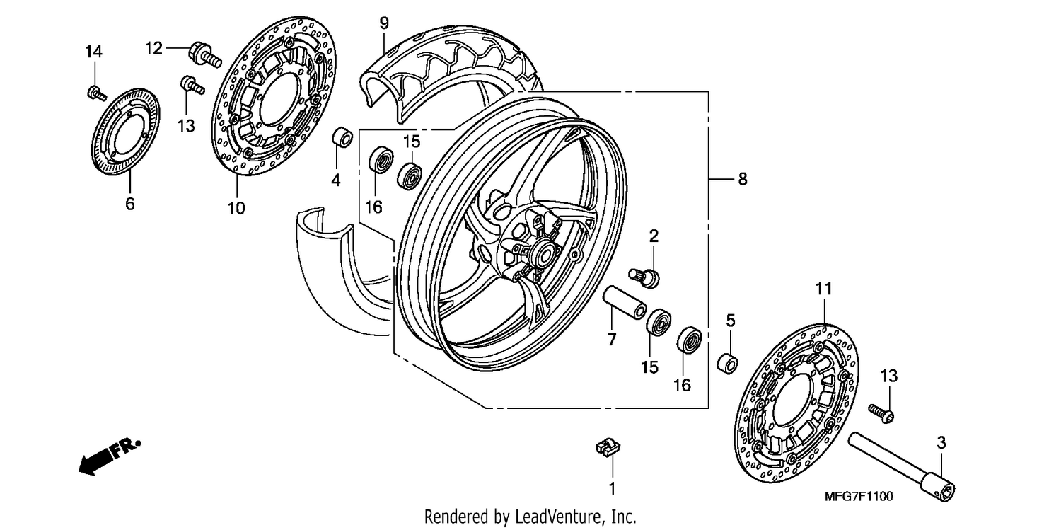 FRONT WHEEL