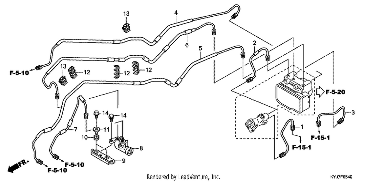  40 BRAKE PIPE