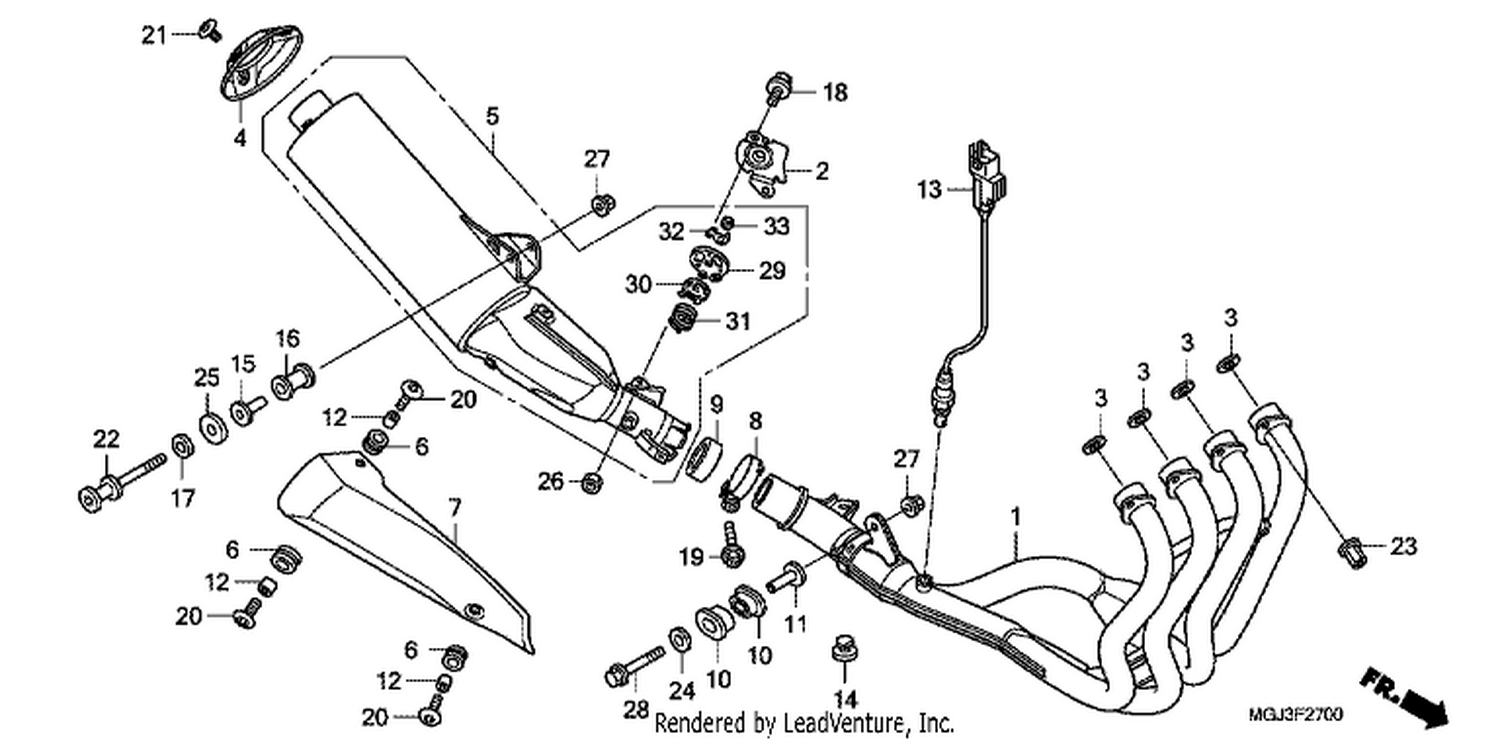 EXHAUST MUFFLER