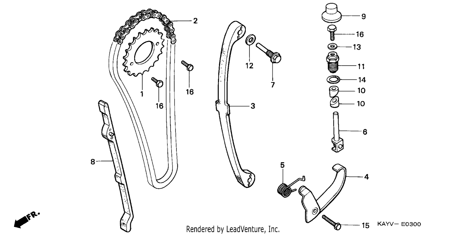 CAM CHAIN/TENSIONER