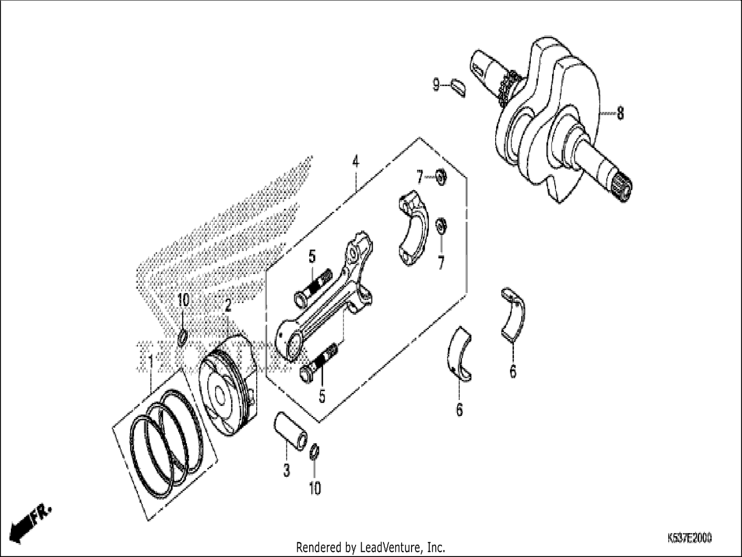  CRANK SHAFT/PISTON