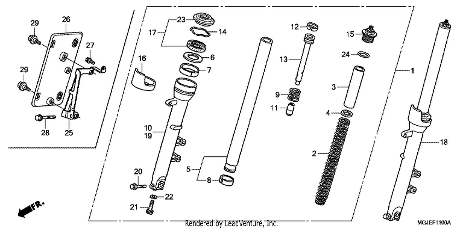  FRONT FORK