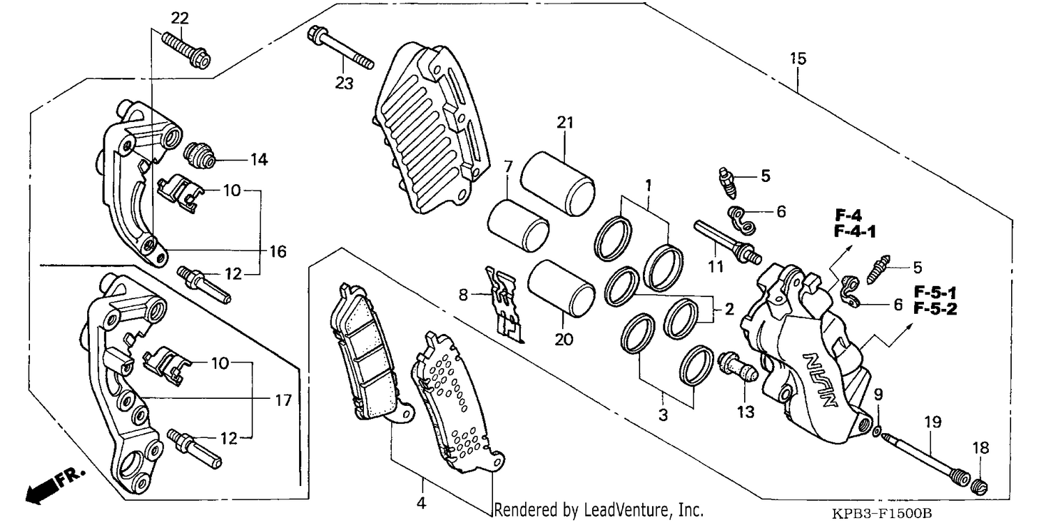 FRONT BRAKE CALIPER
