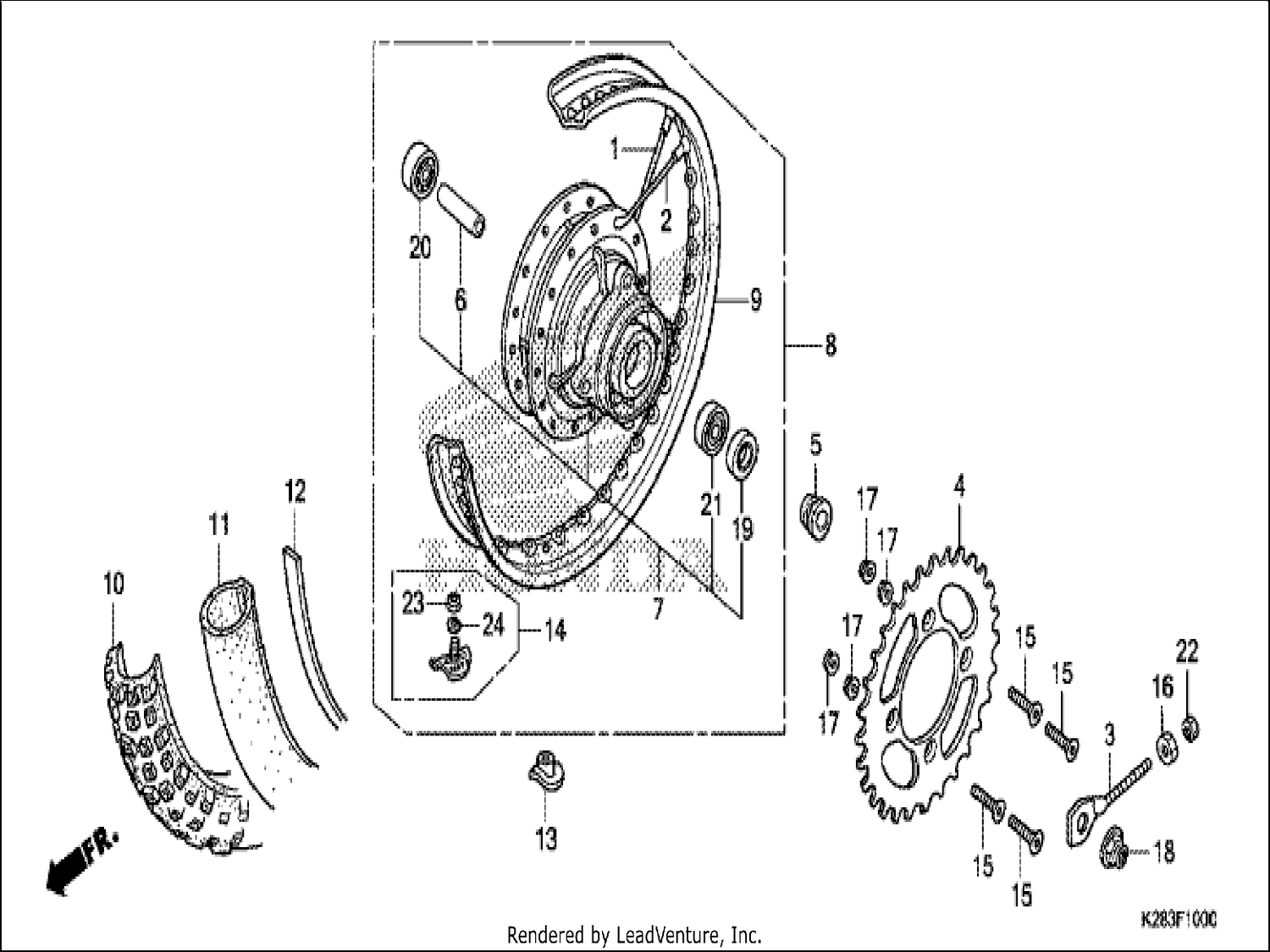 Assembly diagram