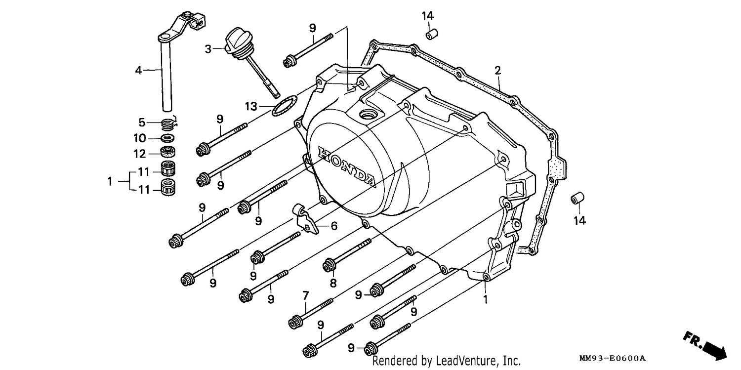 RIGHT CRANKCASE COVER