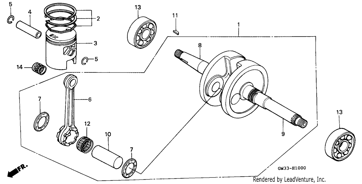 CRANKSHAFT/PISTON