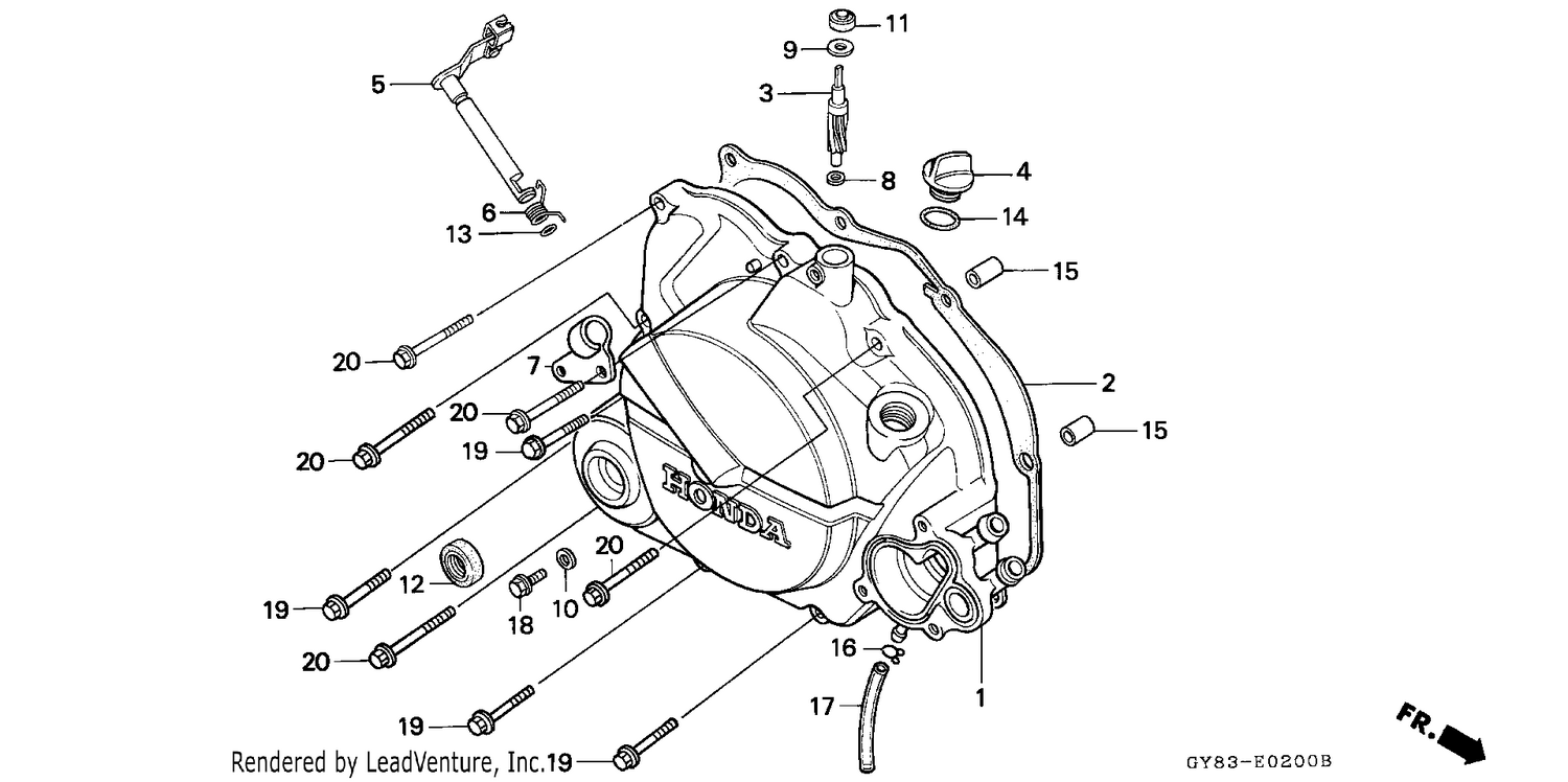 RIGHT CRANKCASE COVER