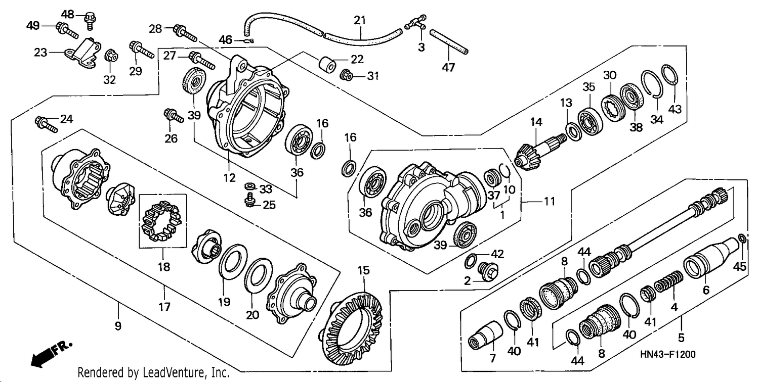 FRONT FINAL GEAR