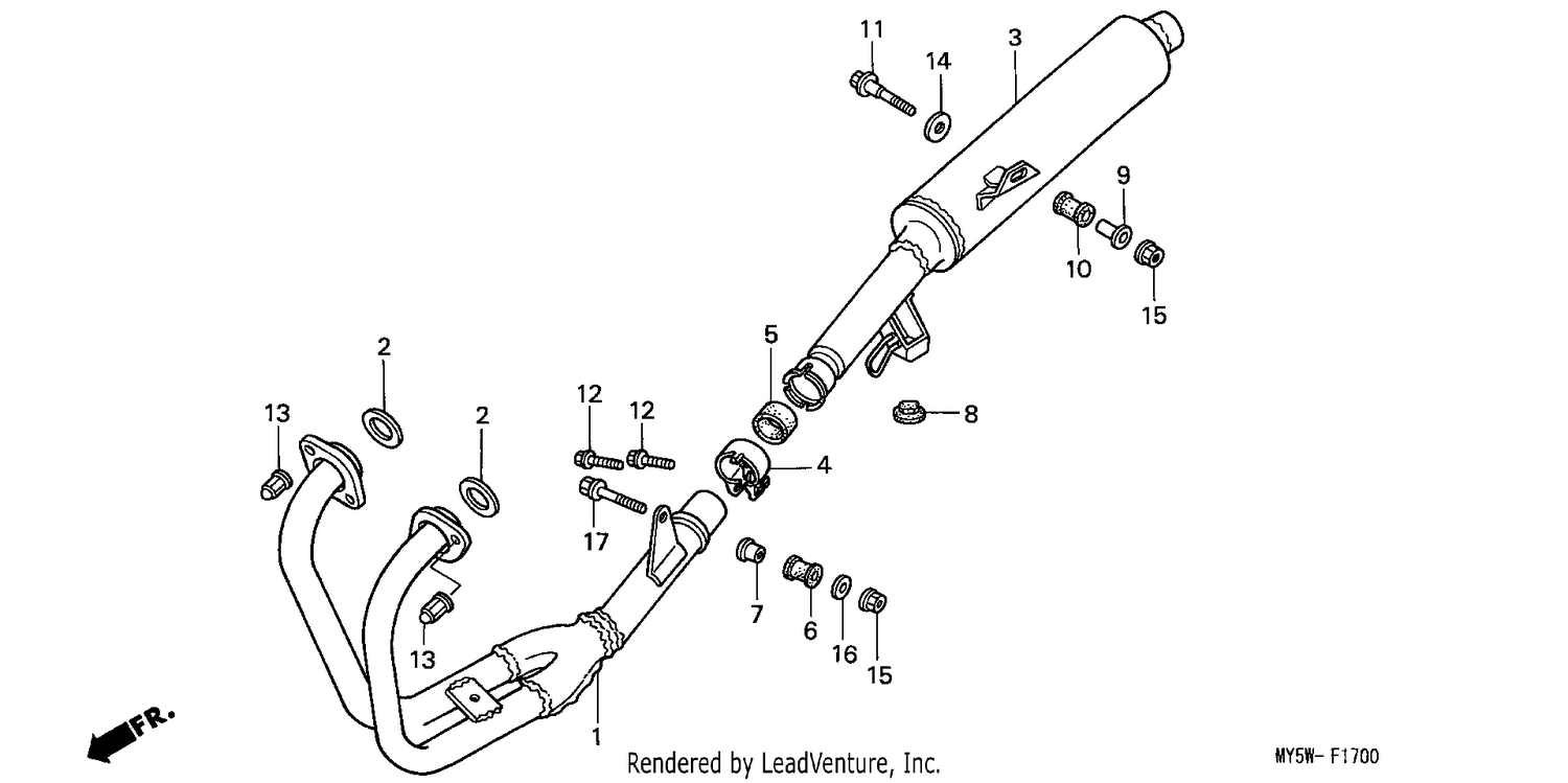 EXHAUST MUFFLER