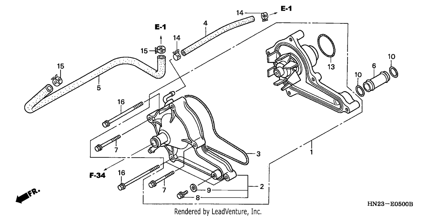 WATER PUMP