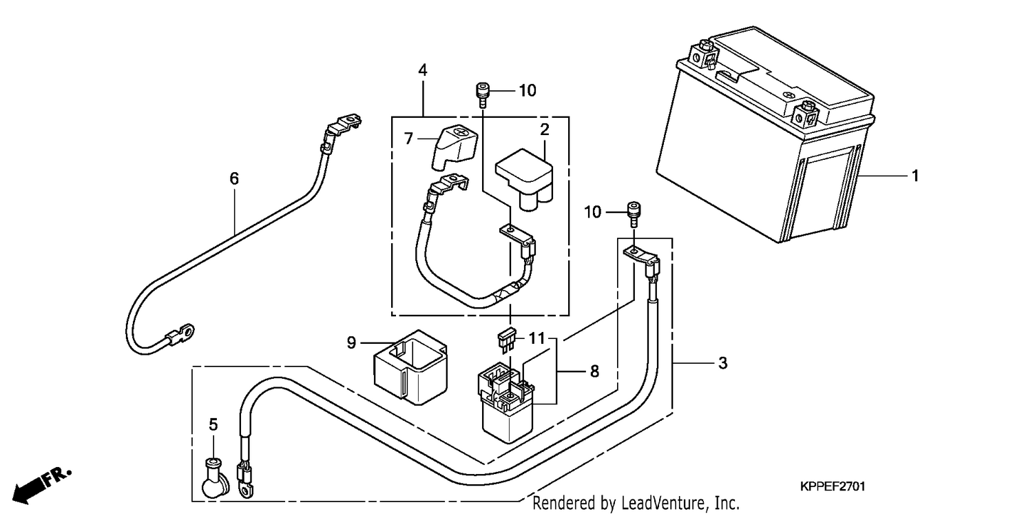 BATTERY (CBR125RW7/RW9/RWA)