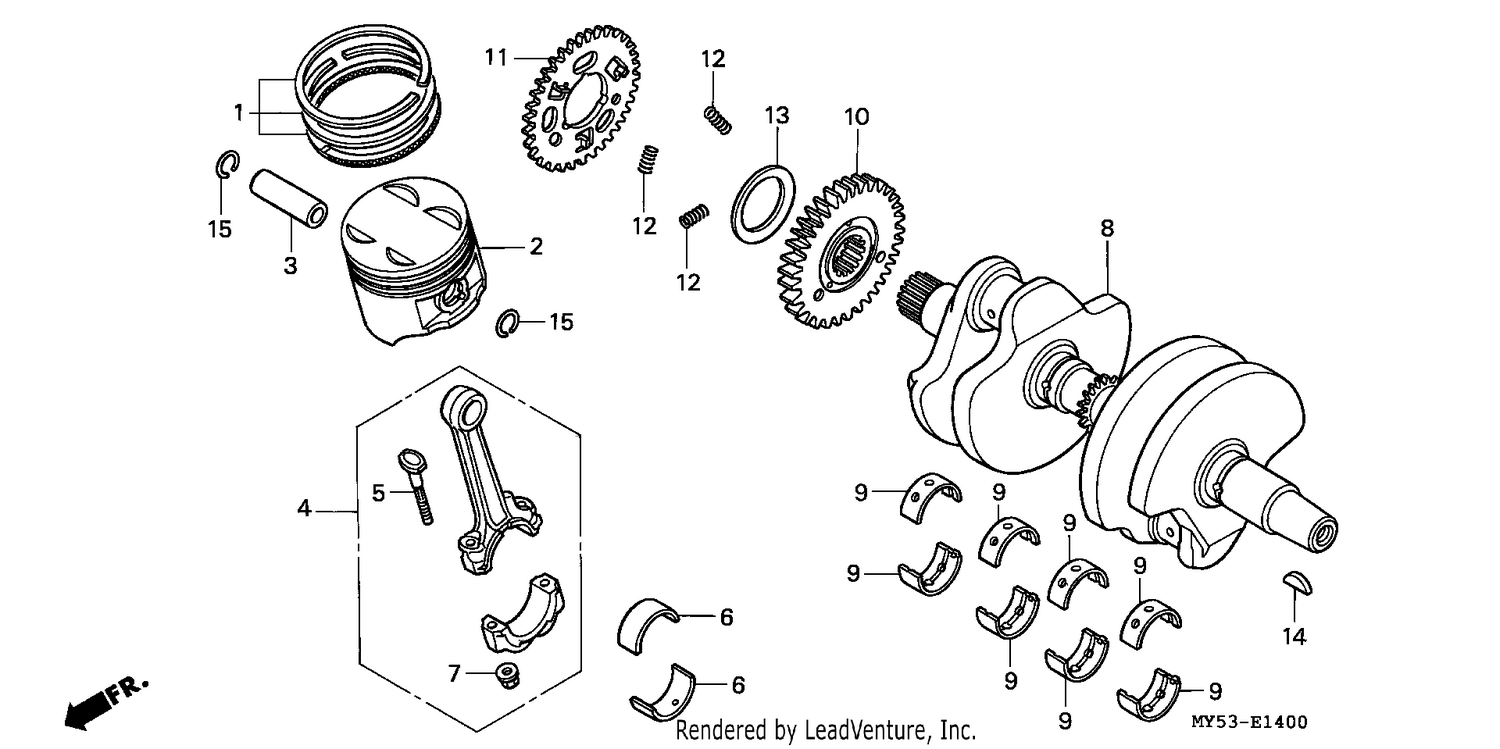 CRANKSHAFT/PISTON