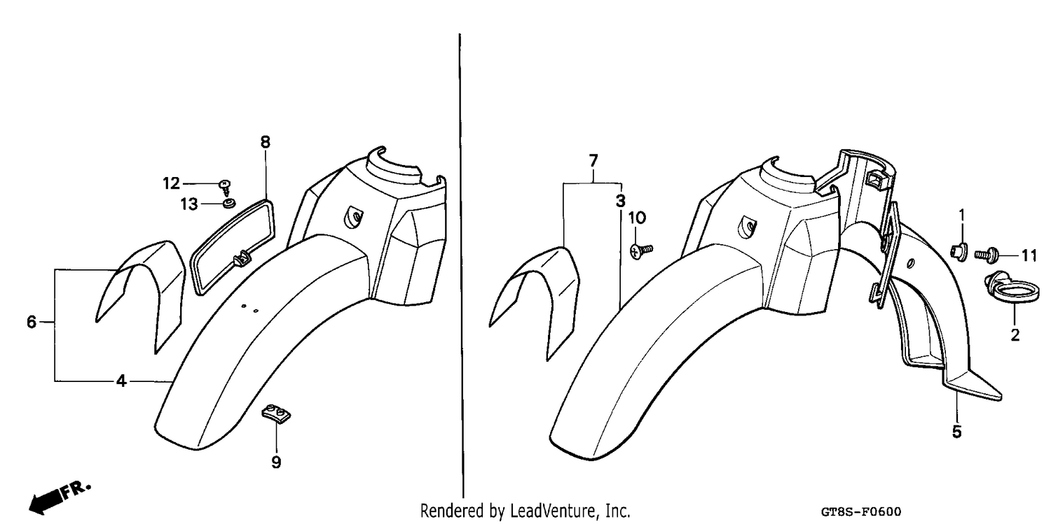 FRONT FENDER