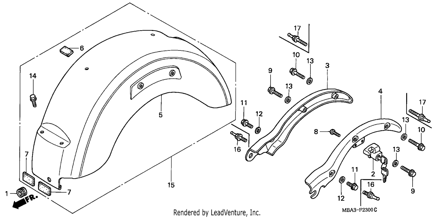 REAR FENDER