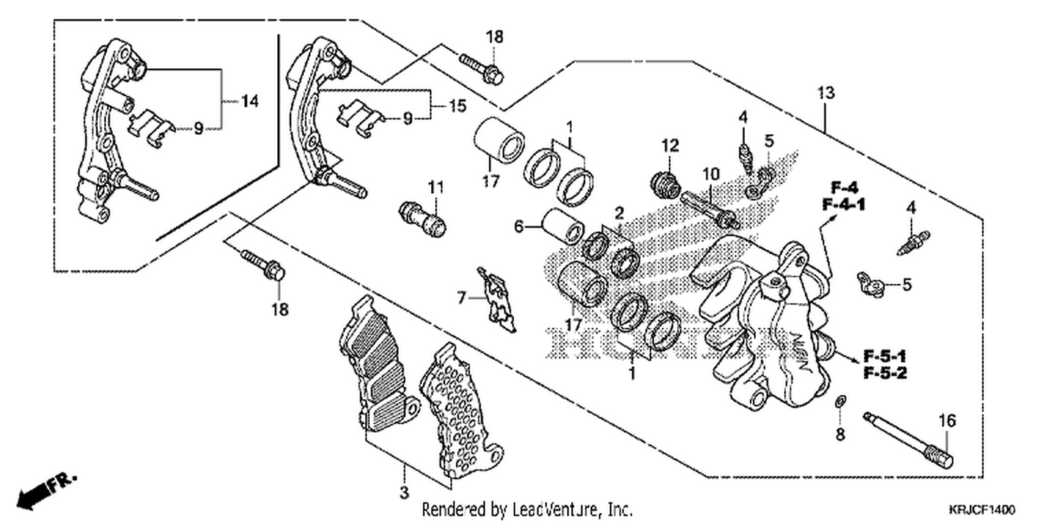  FRONT BRAKE CALIPER