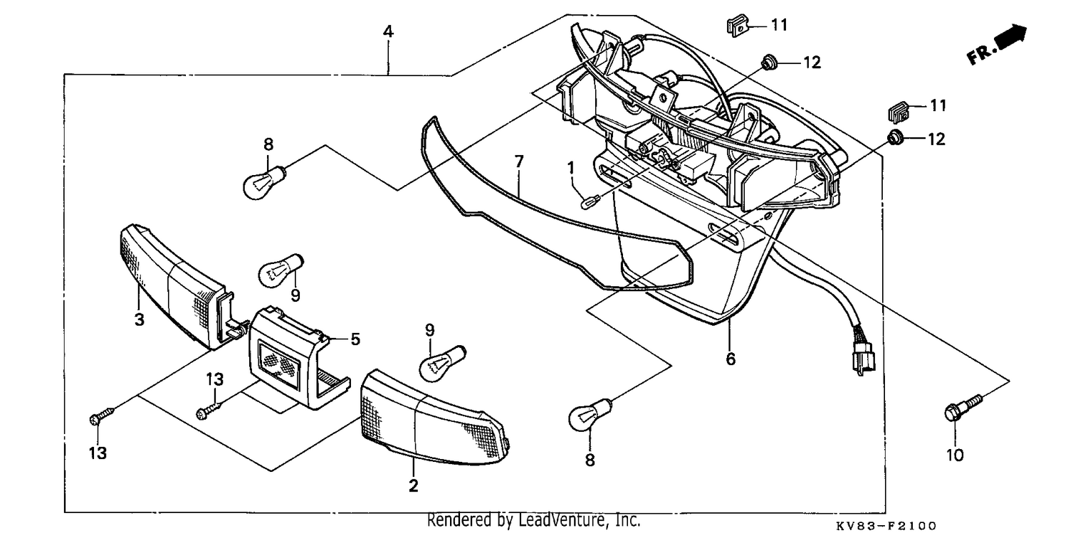 TAILLIGHT (CH125T-SW)