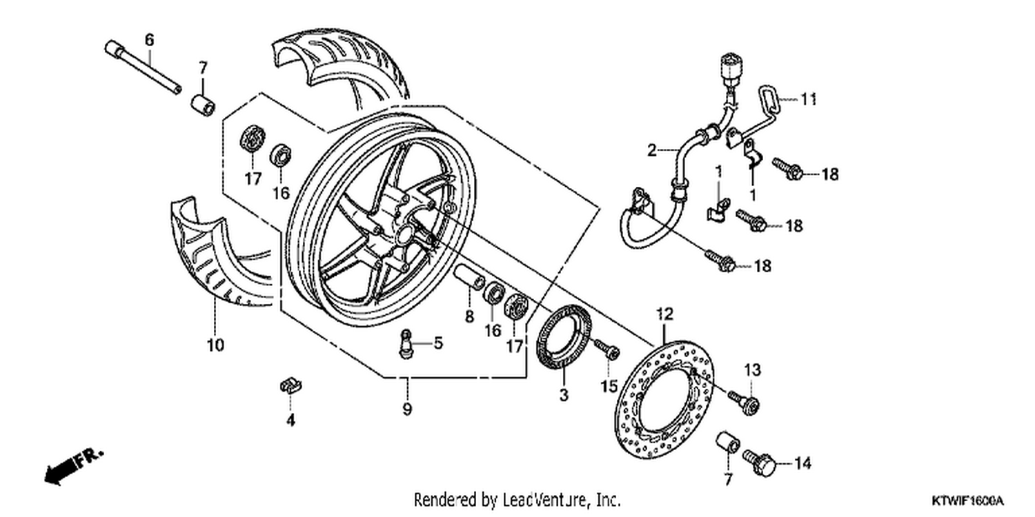  FRONT WHEEL