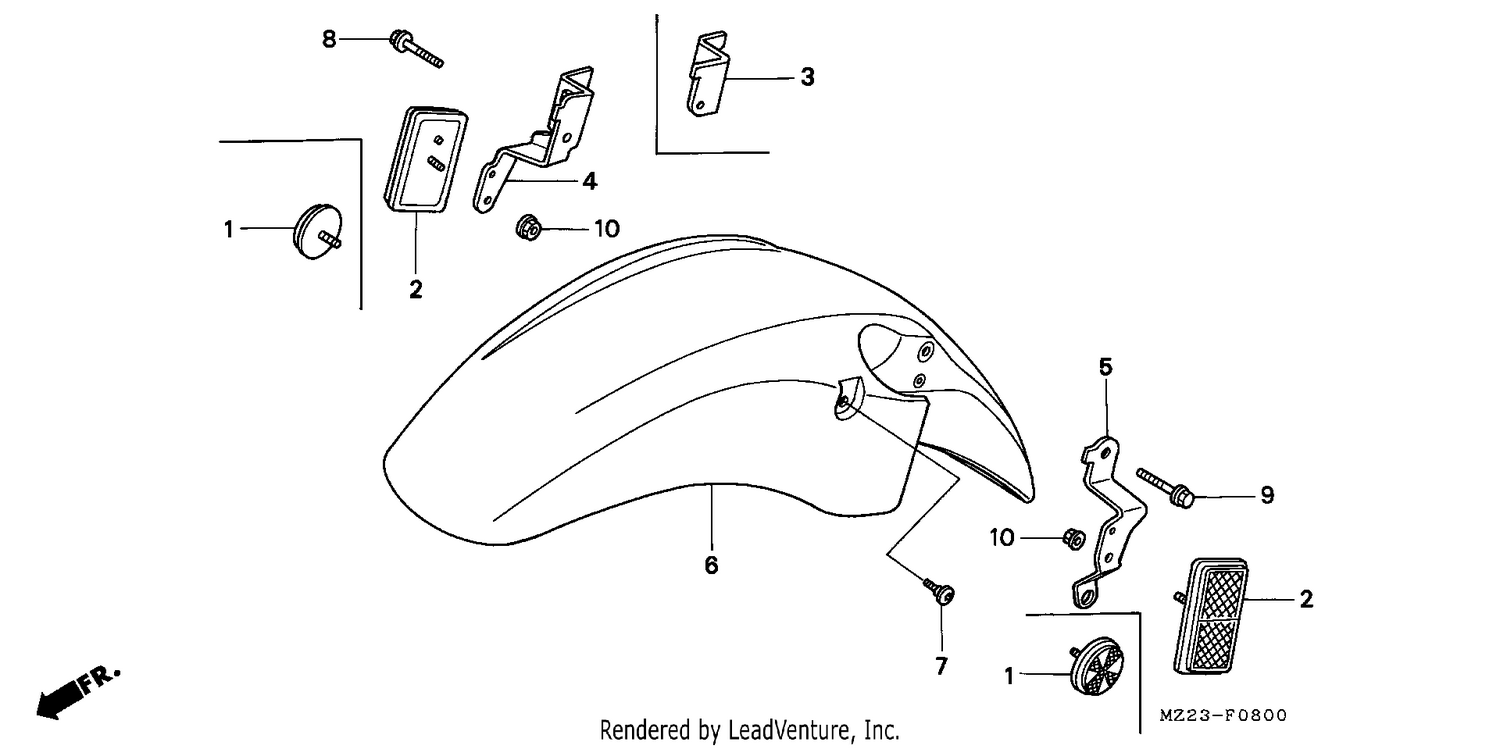 FRONT FENDER